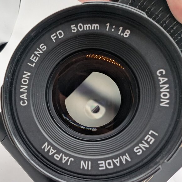 Canon T70 - 35mm SLR Camera With Canon Lens FD 50mm 1:1.8 - TESTED - Picture 7 of 8